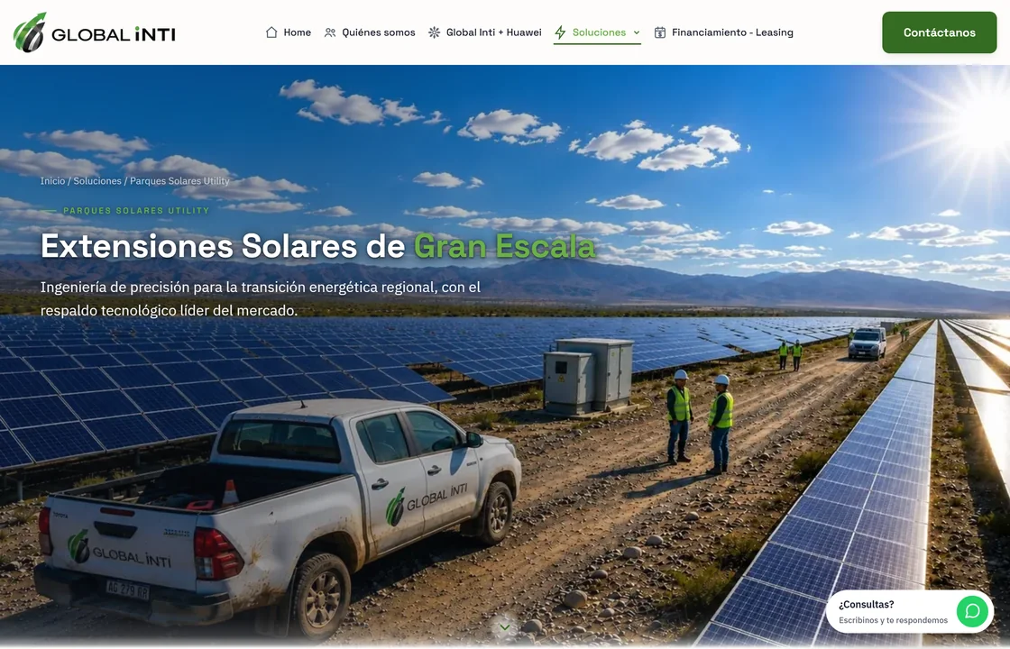 Global Inti — Parques solares