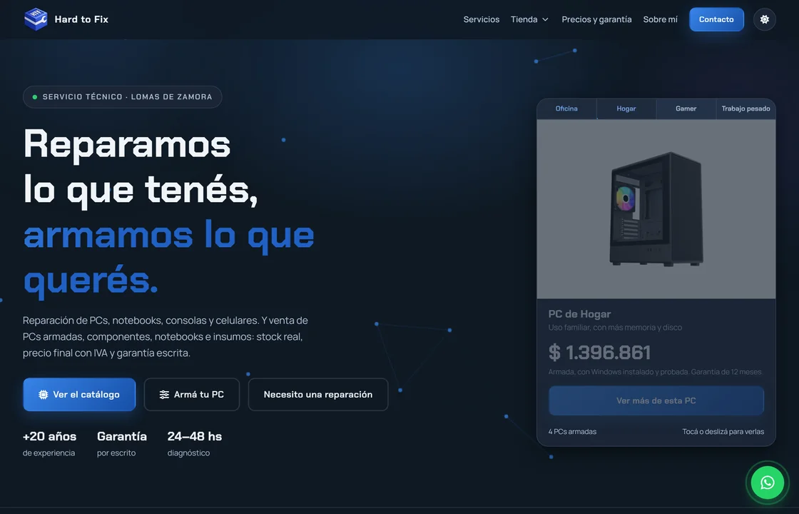 Hard to Fix — Inicio