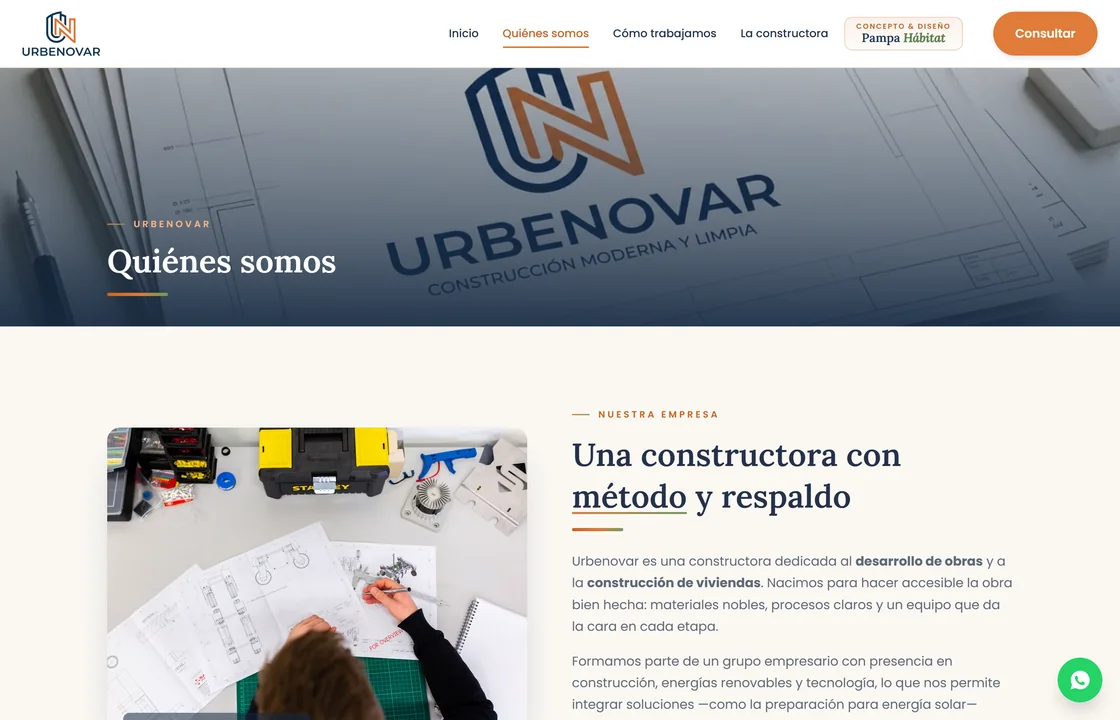 Urbenovar — Quiénes somos